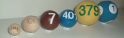 Tipos de bolas para sorteo