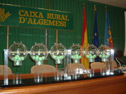 Bateria de bombos semiautomaticos